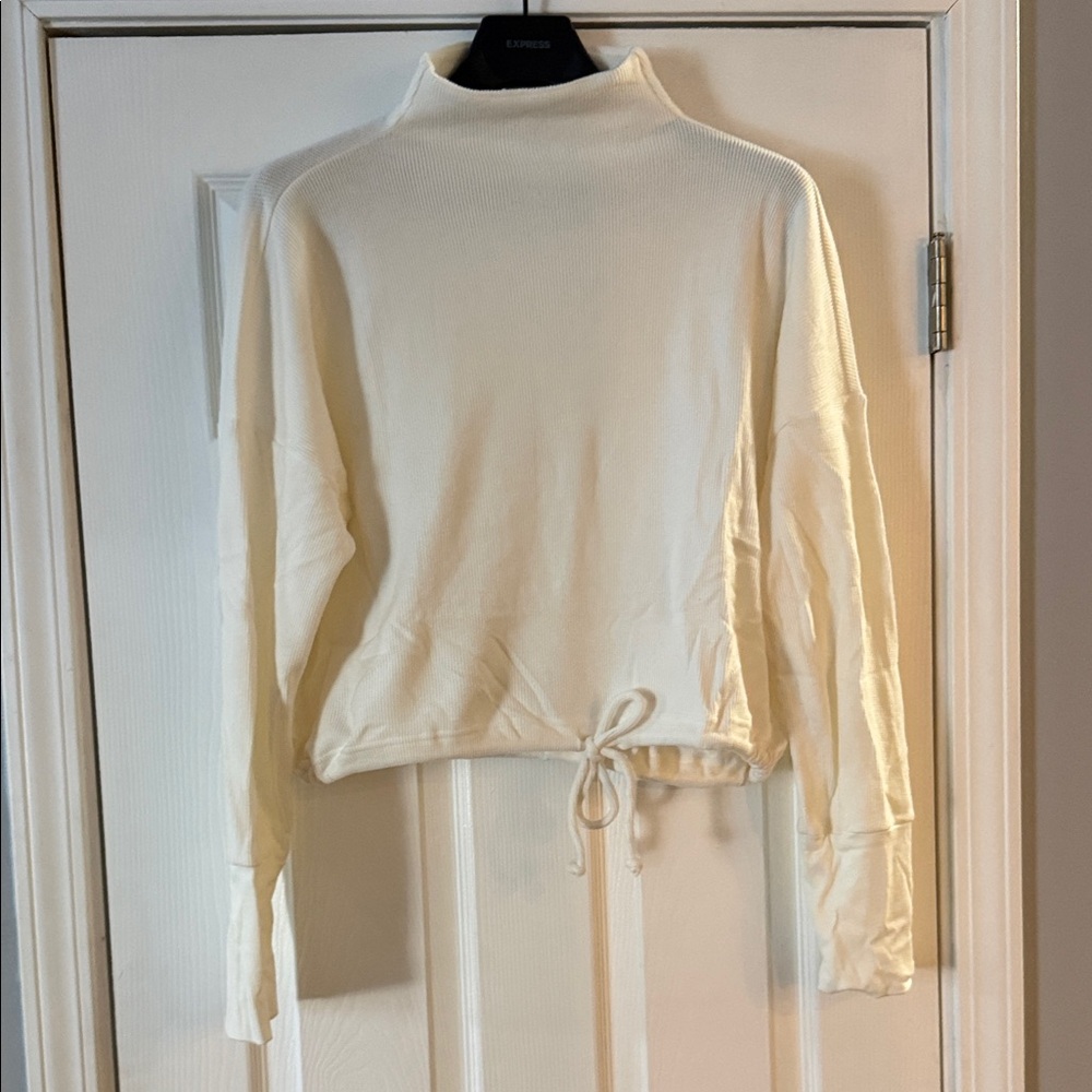 Express Off-White Women's Hoodie